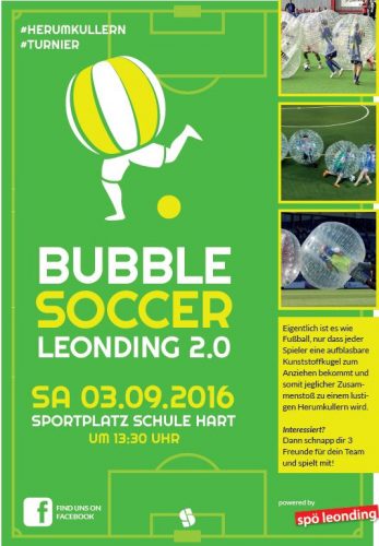 Bubblesoccer_plakat