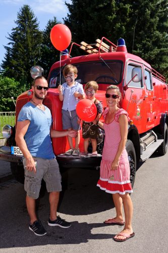 Familie bei oldies