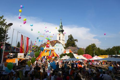 Luftballon Start